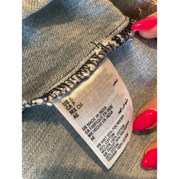 Sun + Stone Jean Phoenix Trucker Denim Jacket - Picture 6 of 7